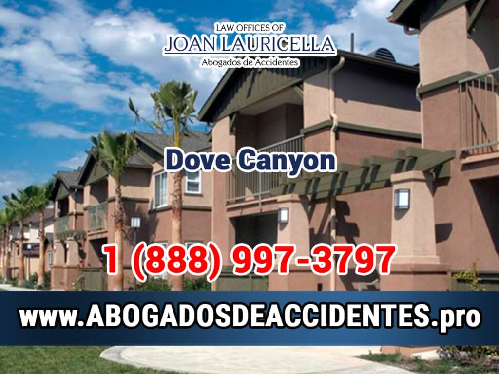 Abogados de Accidentes en Dove Canyon CA