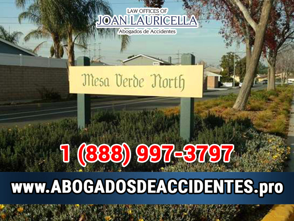 Abogados de Accidentes en Mesa Verde CA