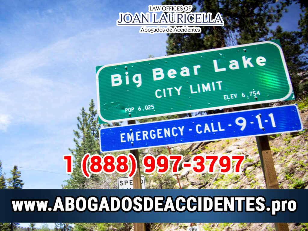 Abogado de Accidentes en Big Bear Lake Ca