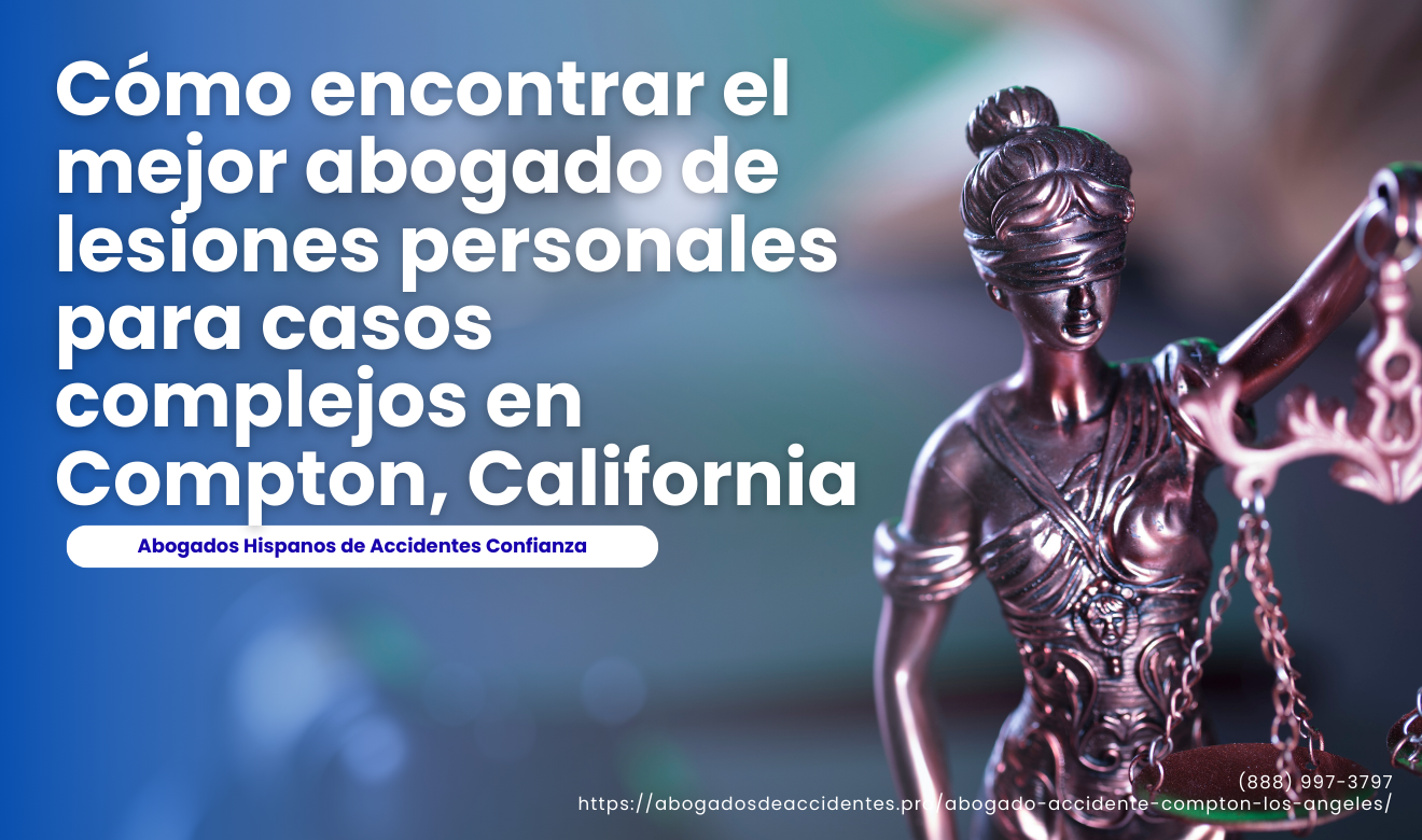 abogado de lesiones personales casos complejos Compton
