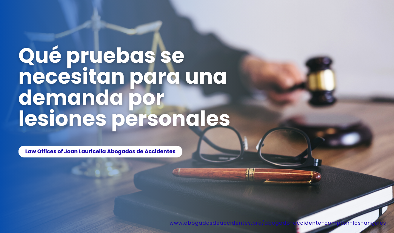 cómo presentar una demanda por lesiones personales