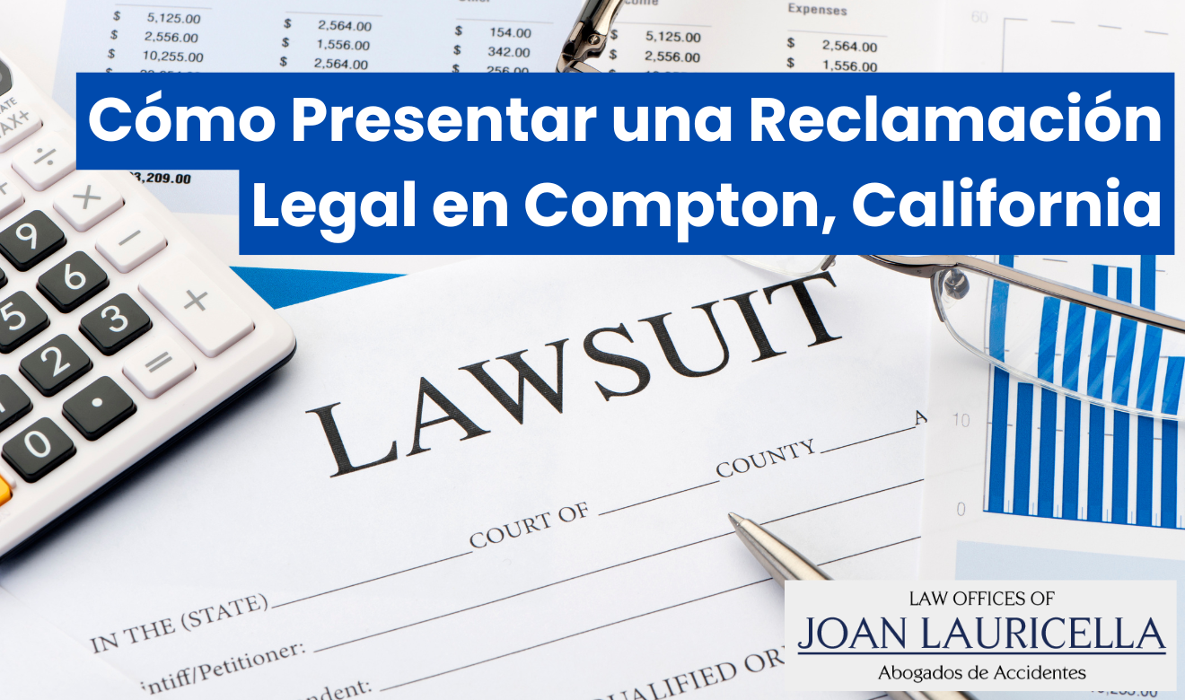 guía de pasos para reclamación legal Compton