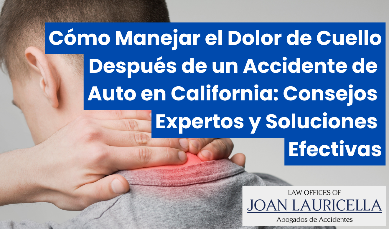 me duele el cuello despuƩs de un accidente de auto