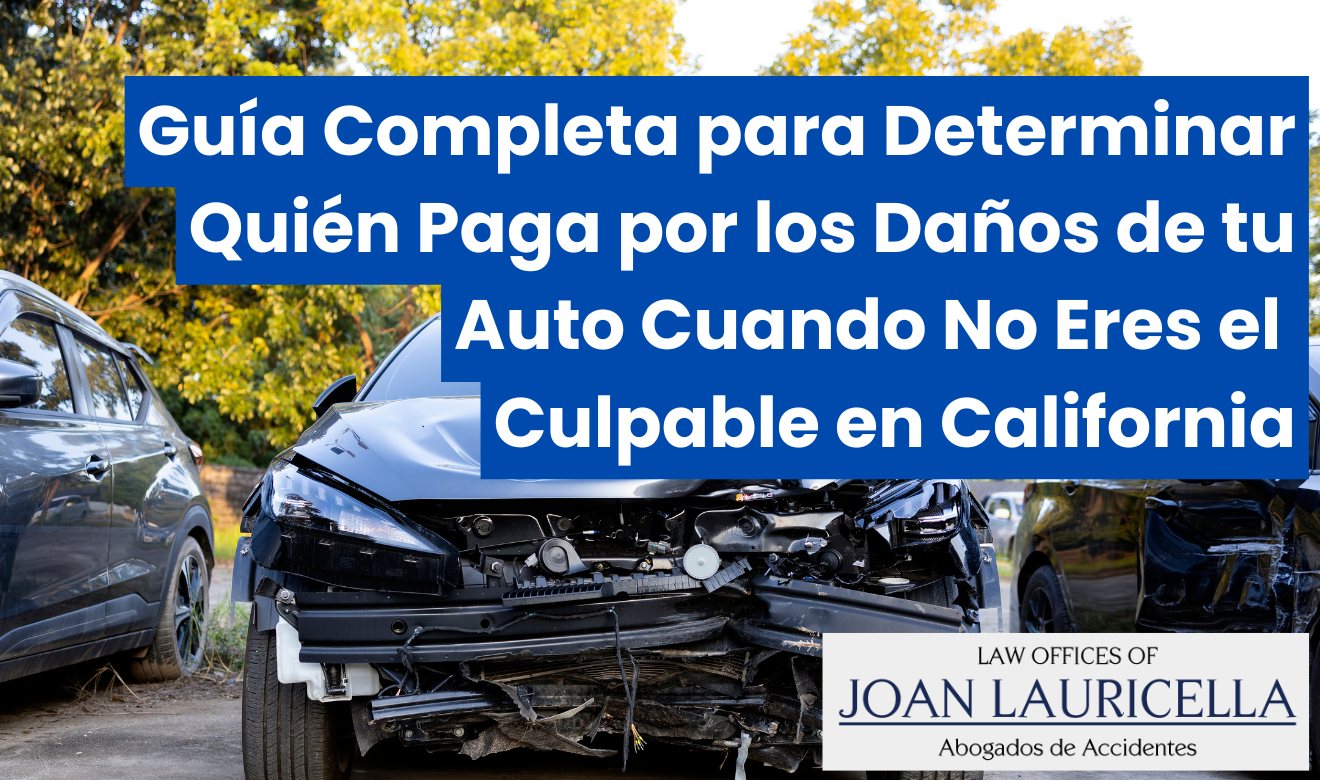 quiƩn paga los daƱos de mi carro si no fue mi culpa