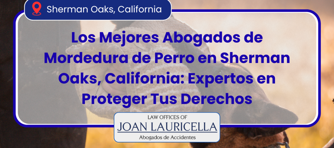 Los Mejores Abogados de Mordedura de Perro en Sherman Oaks, California: Expertos en Proteger Tus Derechos