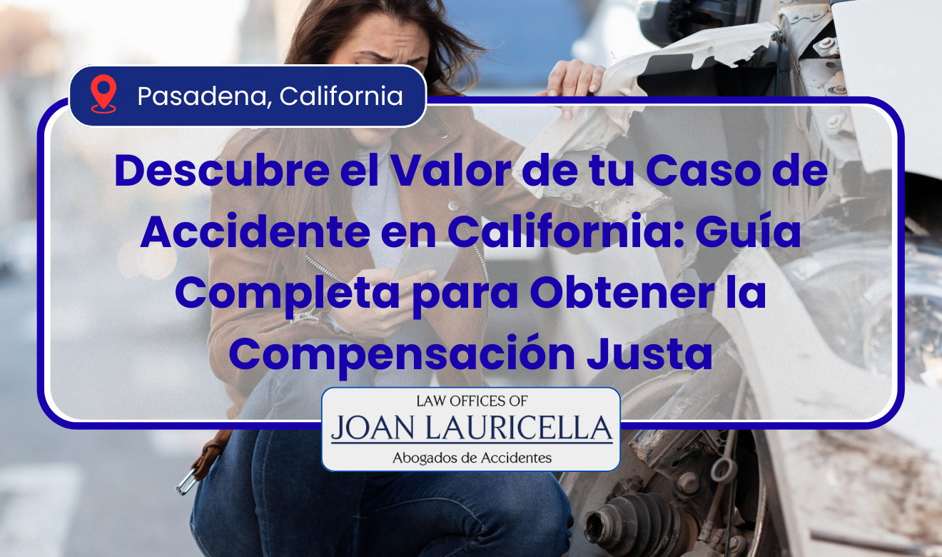 cuánto vale mi caso de accidente en California